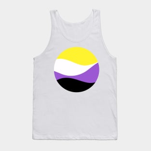 Nonbinary Waves Circle Tank Top